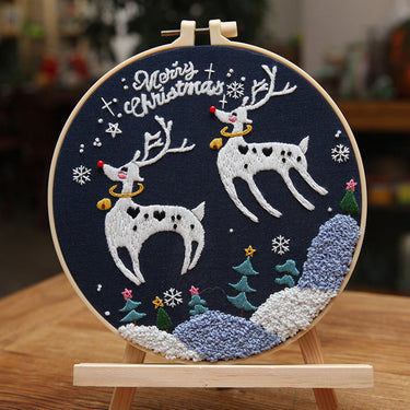 🔥Last Day Sale 49% 🔥Christmas Embroidery DIY Kit